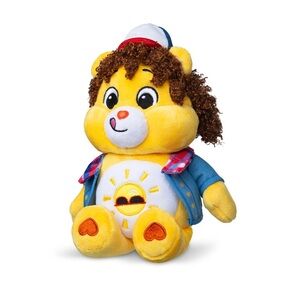 Care Bears x Stranger Things Fun Size Plush Funshine Bear as Dustin